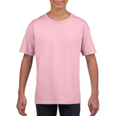 GILDAN Csomag akciós póló (min. 5 db) Gyerek póló Gildan GIB64000 Softstyle Youth T-Shirt -M, Light Pink