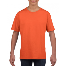 GILDAN Csomag akciós póló (min. 5 db) Gyerek póló Gildan GIB64000 Softstyle Youth T-Shirt -M, Orange