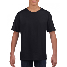 GILDAN Csomag akciós póló (min. 5 db) Gyerek póló Gildan GIB64000 Softstyle Youth T-Shirt -S, Black
