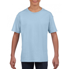 GILDAN Csomag akciós póló (min. 5 db) Gyerek póló Gildan GIB64000 Softstyle Youth T-Shirt -XS, Light Blue