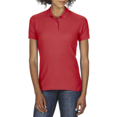 GILDAN DryBlend dupla piké galléros női póló , Gildan GIL75800, Red-XL