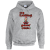 GILDAN Ez a karácsonyi gamer pulcsim (lány) - Unisex Kapucnis Pulóver
