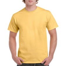 GILDAN Férfi póló Rövid ujjú Gildan Heavy Cotton Adult T-Shirt - XL, Sárga köd (yellow haze) férfi póló