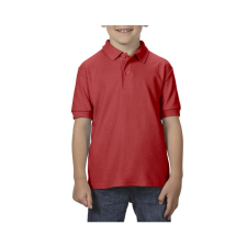 GILDAN galléros gyerek póló GIB72800, Red -R-XS gyerek póló