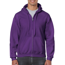 GILDAN GI18600, cipzáros-kapucnis pulóver, Purple-M