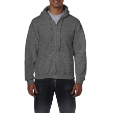 GILDAN GI18600 HEAVY BLEND™ ADULT FULL ZIP HOODED SWEATSHIRT 2XL férfi pulóver, kardigán