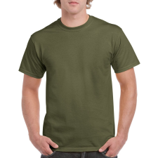 GILDAN GI5000 Heavy Cotton felnőtt póló (military green, S) munkaruha