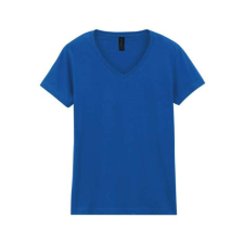 GILDAN GIL64V00-EX rövid ujjú V-nyakú softstyle Női póló Royal-XL női póló