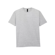 GILDAN Gildan GI3000 körkötött rövid ujjú férfi pamut póló Ash Grey-5XL férfi póló