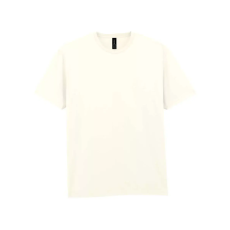 GILDAN Gildan GI3000 körkötött rövid ujjú férfi pamut póló Off White-XL