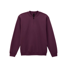 GILDAN GISF008 SOFTSTYLE MIDWEIGHT ADULT FLEECE 1/4 ZIP SWEATSHIRT M