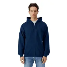 GILDAN GISF600 SOFTSTYLE® MIDWEIGHT FLEECE ADULT FULL ZIP HOODED SWEATSHIRT munkaruha