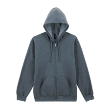 GILDAN GISF600 SOFTSTYLE® MIDWEIGHT FLEECE ADULT FULL ZIP HOODED SWEATSHIRT L férfi pulóver, kardigán