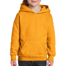 GILDAN Gyerek kapucnis pulóver Gildan GIB18500 Heavy Blend™ Youth Hooded Sweatshirt -L, Gold