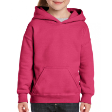 GILDAN Gyerek kapucnis pulóver Gildan GIB18500 Heavy Blend™ Youth Hooded Sweatshirt -XL, Heliconia