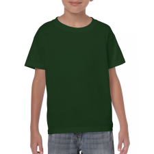 GILDAN Gyerek póló Gildan GIB5000 Heavy Cotton™ Youth T-Shirt -M, Forest Green gyerek póló