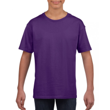 GILDAN Gyerek póló Gildan GIB64000 Softstyle® Youth T-Shirt -L, Purple gyerek póló