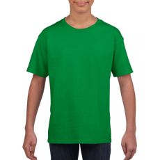 GILDAN Gyerek póló Gildan GIB64000 Softstyle® Youth T-Shirt -M, Irish Green