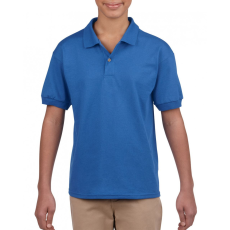 GILDAN Gyerek póló Gildan GIB8800 Dryblend® Youth Jersey polo Shirt -M, Royal