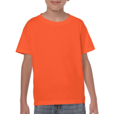 GILDAN Gyerek póló Rövid ujjú Gildan Heavy Cotton Youth T-Shirt - XL (182), Narancssárga gyerek póló