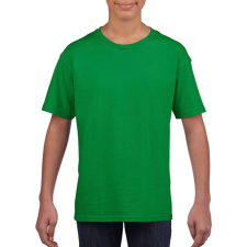GILDAN Gyerek póló Rövid ujjú Gildan Softstyle Youth T-Shirt - L (140/152), Ír zöld gyerek póló