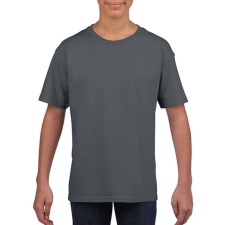 GILDAN Gyerek póló Rövid ujjú Gildan Softstyle Youth T-Shirt - XS (104/110), Szénszürke gyerek póló