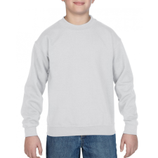 GILDAN Gyerek pulóver Gildan GIB18000 Heavy Blend™ Youth Crewneck Sweatshirt -M, White gyerek pulóver, kardigán