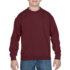 GILDAN Gyerek pulóver Gildan GIB18000 Heavy Blend™ Youth Crewneck Sweatshirt -XS, Maroon