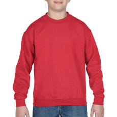 GILDAN Gyerek Pulóver Hosszú ujjú Gildan Heavyweight Blend Youth Crew Neck - XL (176), Piros