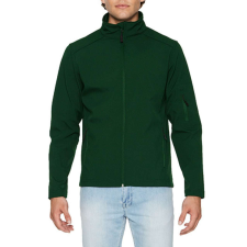 GILDAN hammer GISS800 uniszex softshell dzseki, Forest Green-M férfi kabát, dzseki