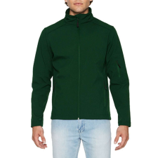 GILDAN hammer GISS800 uniszex softshell dzseki, Forest Green-S férfi kabát, dzseki