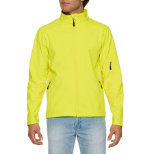 GILDAN hammer GISS800 uniszex softshell dzseki, Safety Green-4XL férfi kabát, dzseki