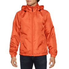 GILDAN Hammer rejtett kapucnis unisex széldzseki , Gildan GIWR800, Orange-2XL férfi kabát, dzseki