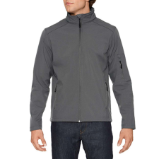GILDAN Hammer uniszex softshell dzseki, Gildan GISS800, Charcoal-3XL férfi kabát, dzseki