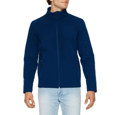 GILDAN Hammer uniszex softshell dzseki, Gildan GISS800, Navy-4XL férfi kabát, dzseki