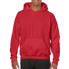 GILDAN Heavy Blend™ kapucnis pulóver (red, L) munkaruha