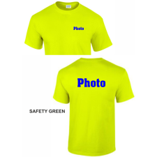 Gildan Heavy Cotton Press, Sajtó, Fotó, Photo Póló Safety Green gyerek póló