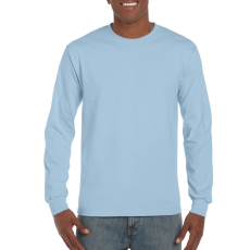 GILDAN Hosszú ujjú klasszikus szabású póló, Gildan GI2400, Light Blue-XL