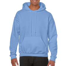 GILDAN Kenguru zsebes kapucnis pulóver, Gildan GI18500, Carolina Blue-XL férfi pulóver, kardigán