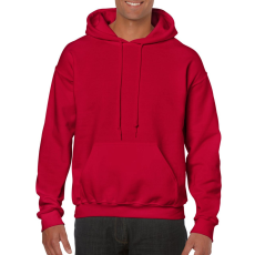 GILDAN Kenguru zsebes kapucnis pulóver, Gildan GI18500, Cherry Red-3XL