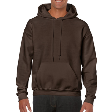 GILDAN Kenguru zsebes kapucnis pulóver, Gildan GI18500, Dark Chocolate-2XL