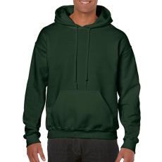 GILDAN Kenguru zsebes kapucnis pulóver, Gildan GI18500, Forest Green-4XL