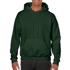 GILDAN Kenguru zsebes kapucnis pulóver, Gildan GI18500, Forest Green-5XL férfi pulóver, kardigán