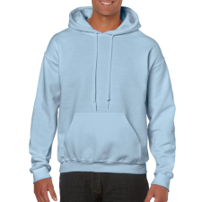 GILDAN Kenguru zsebes kapucnis pulóver, Gildan GI18500, Light Blue-2XL férfi pulóver, kardigán