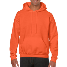 GILDAN Kenguru zsebes kapucnis pulóver, Gildan GI18500, Orange-5XL férfi pulóver, kardigán