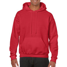 GILDAN Kenguru zsebes kapucnis pulóver, Gildan GI18500, Red-3XL
