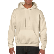 GILDAN Kenguru zsebes kapucnis pulóver, Gildan GI18500, Sand-3XL