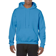GILDAN Kenguru zsebes kapucnis pulóver, Gildan GI18500, Sapphire-2XL férfi pulóver, kardigán
