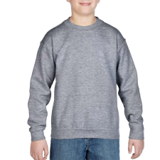 GILDAN Kereknyakú gyerekpulóver, Gildan GIB18000, Graphite Heather-XS gyerek pulóver, kardigán