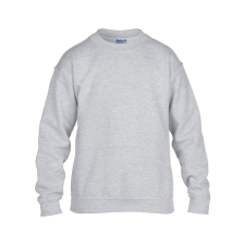 GILDAN Kereknyakú gyerekpulóver, Gildan GIB18000, Sport Grey-XS gyerek pulóver, kardigán